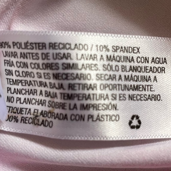 More Than Magic Girls XL 14/16 Pink White Tie Dye Swim Shirt Rashguard - Picture 6 of 7